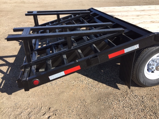 CJay H370-24ft Gooseneck with Flip up Ramps - Majestik Trailers