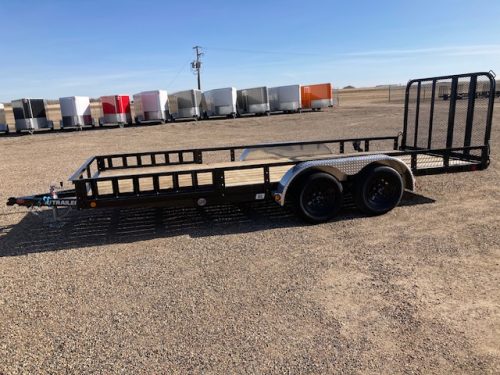 PJ 18ft x 83″ Tandem Axle Utility