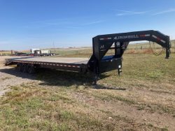 Iron Bull H370-32ft Gooseneck Highboy with Flip up Ramps